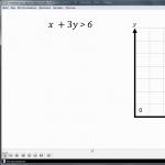 Уравнения с двумя переменными и их геометрическое решение