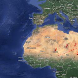 How did the Sahara Desert originate?