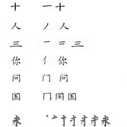 Chinese characters with translation into Russian The most beautiful Japanese character