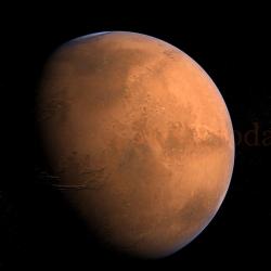 Distanca nga Toka në Mars
