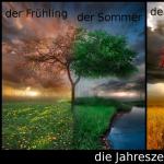 German language topic - Jahreszeiten