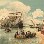 The navigator Vasco da Gama and his difficult journey to India