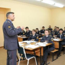 Military universities for girls of the Ministry of Internal Affairs what you need to take after 11