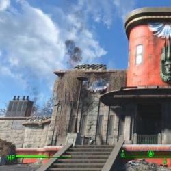 Reunion Fallout 4 power armor fort hagen